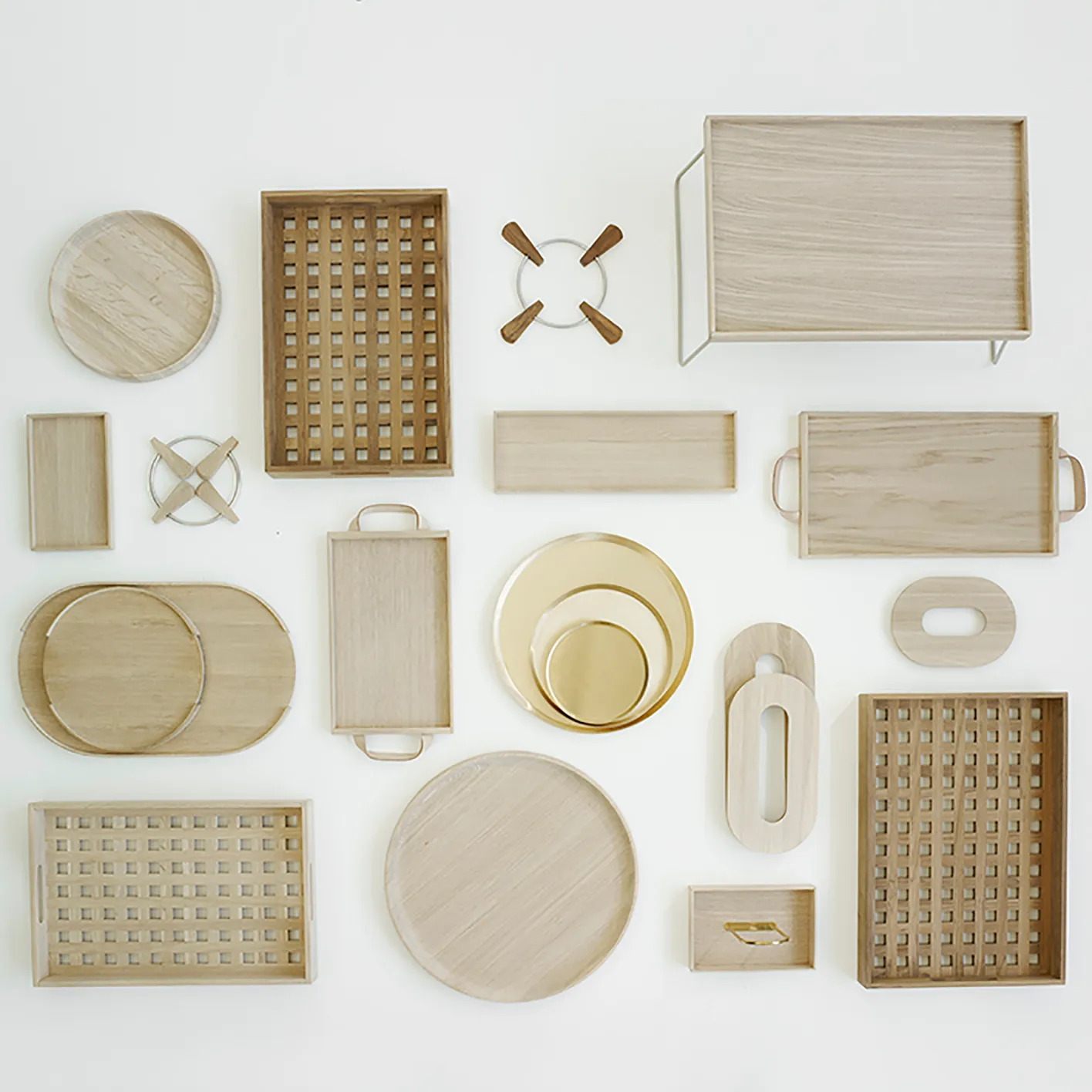 Fionia Tablett 32 x 48cm, Eiche Fritz Hansen