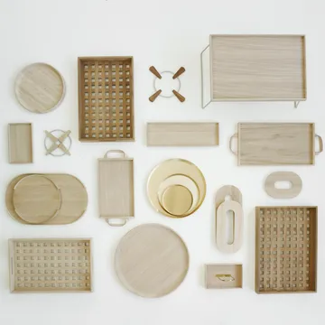 Fionia Tablett 36 x 52cm - Teak - Fritz Hansen