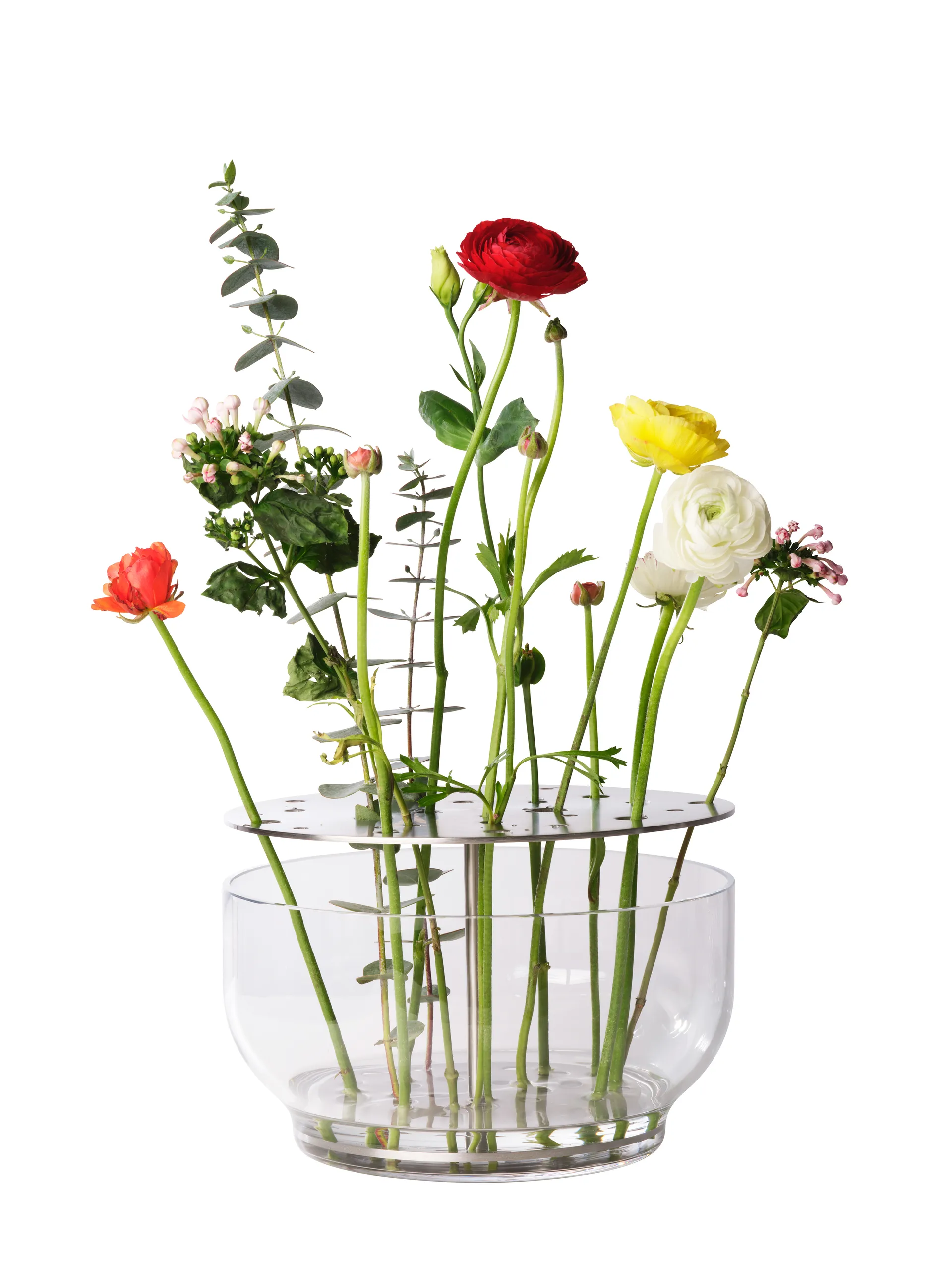Ikebana Vase Edelstahl, Large Fritz Hansen