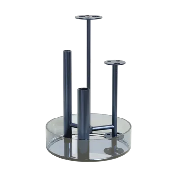 Ikeru high Vase - Dusk blue - Fritz Hansen
