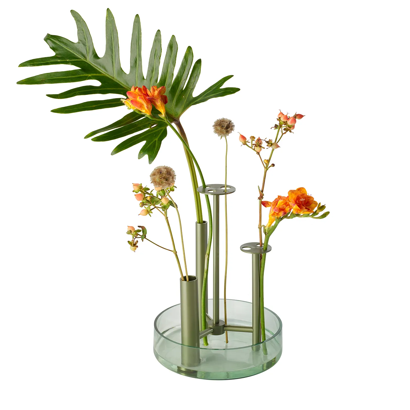 Ikeru Vase Forest green, Hoch Fritz Hansen