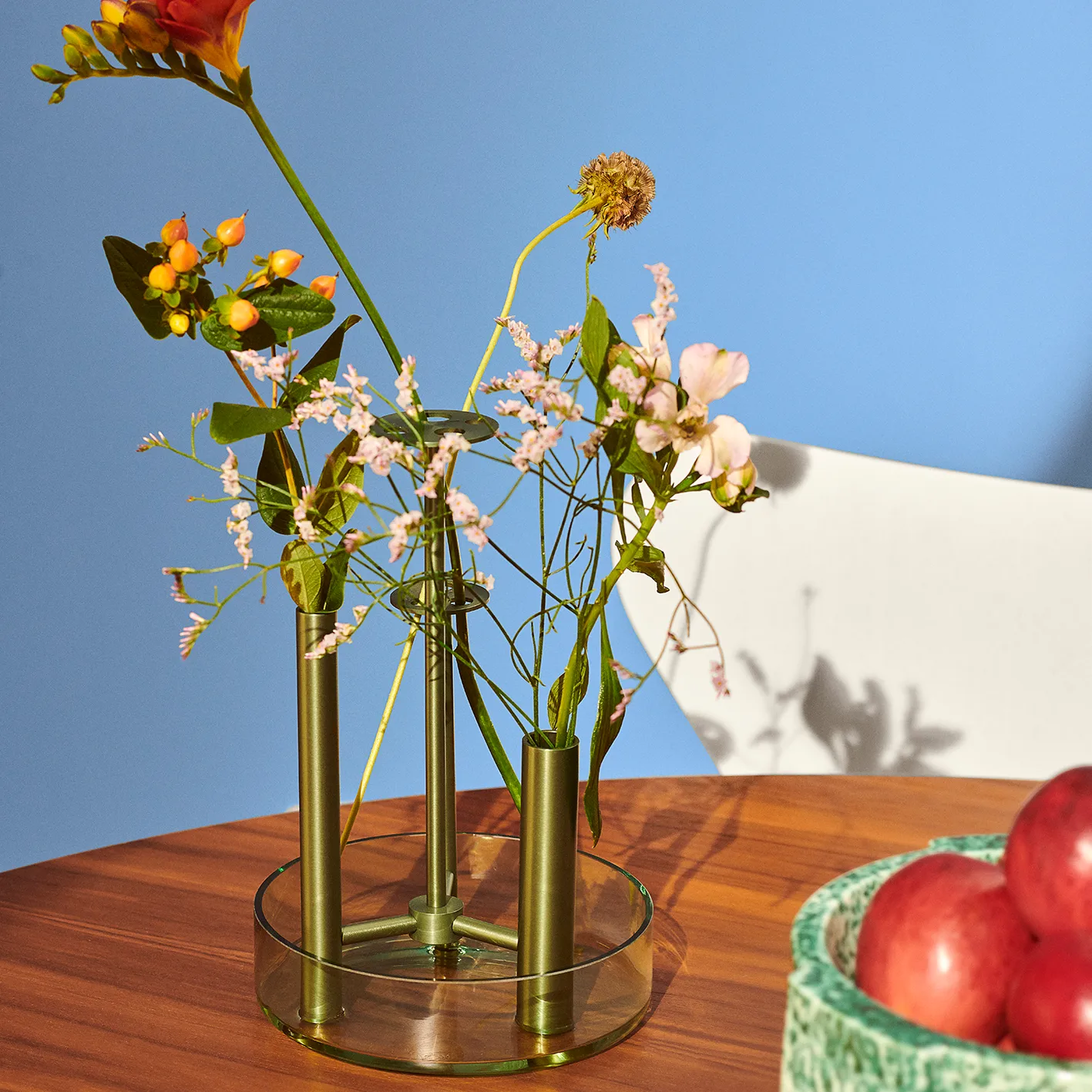 Ikeru Vase Forest green, Hoch Fritz Hansen