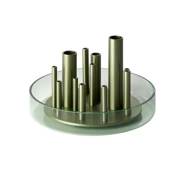 Ikeru Vase Forest green - Niedrig - Fritz Hansen