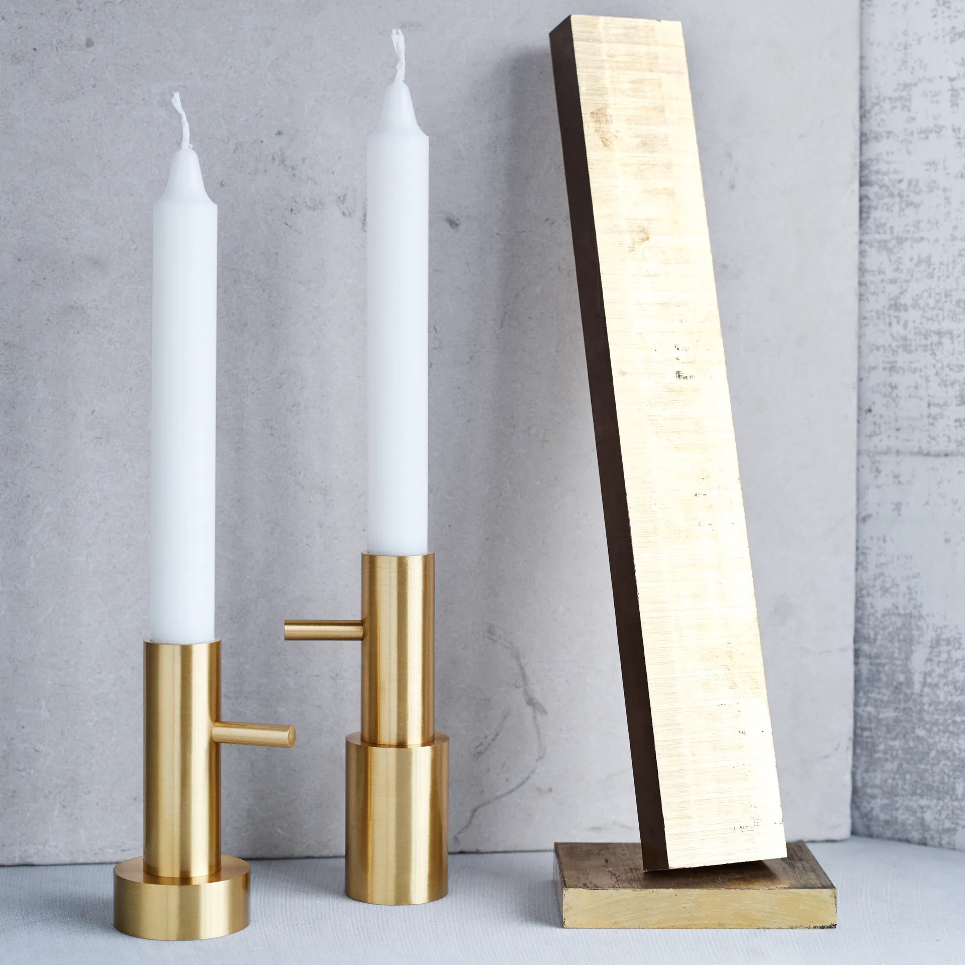 Jaime Hayon Single Kerzenhalter Messing, #1 Fritz Hansen