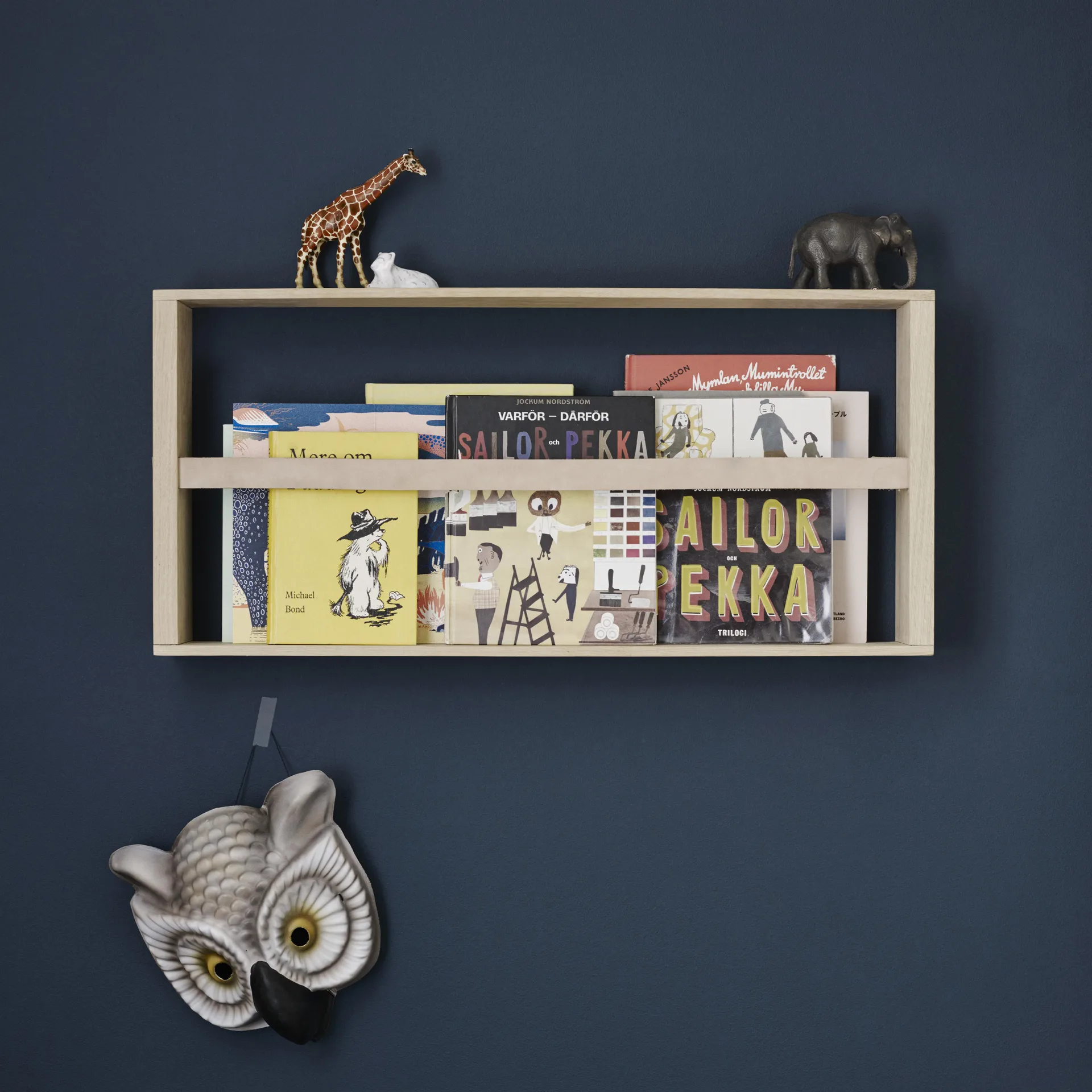 Norr Magazinhalter, Eichenholz Fritz Hansen