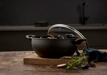 Funktion Bräter ceramica 6 Liter - Schwarz - Funktion