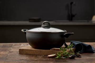 Funktion Bräter ceramica 6 Liter - Schwarz - Funktion