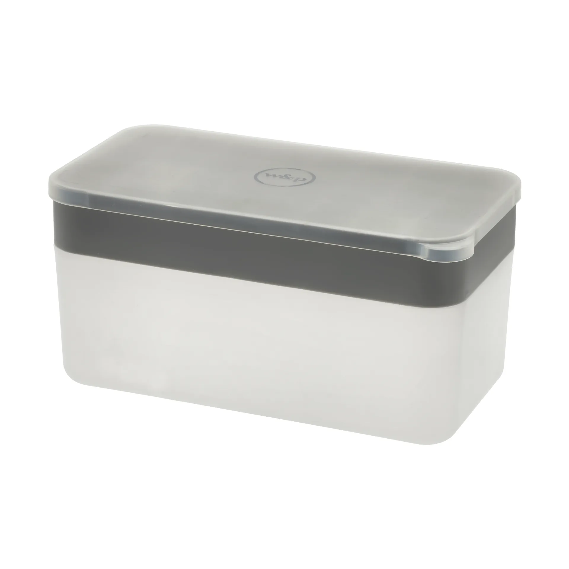 Funktion Eiswürfelbehälter mit Deckel, Silikon, 23,3x12,2 cm Funktion