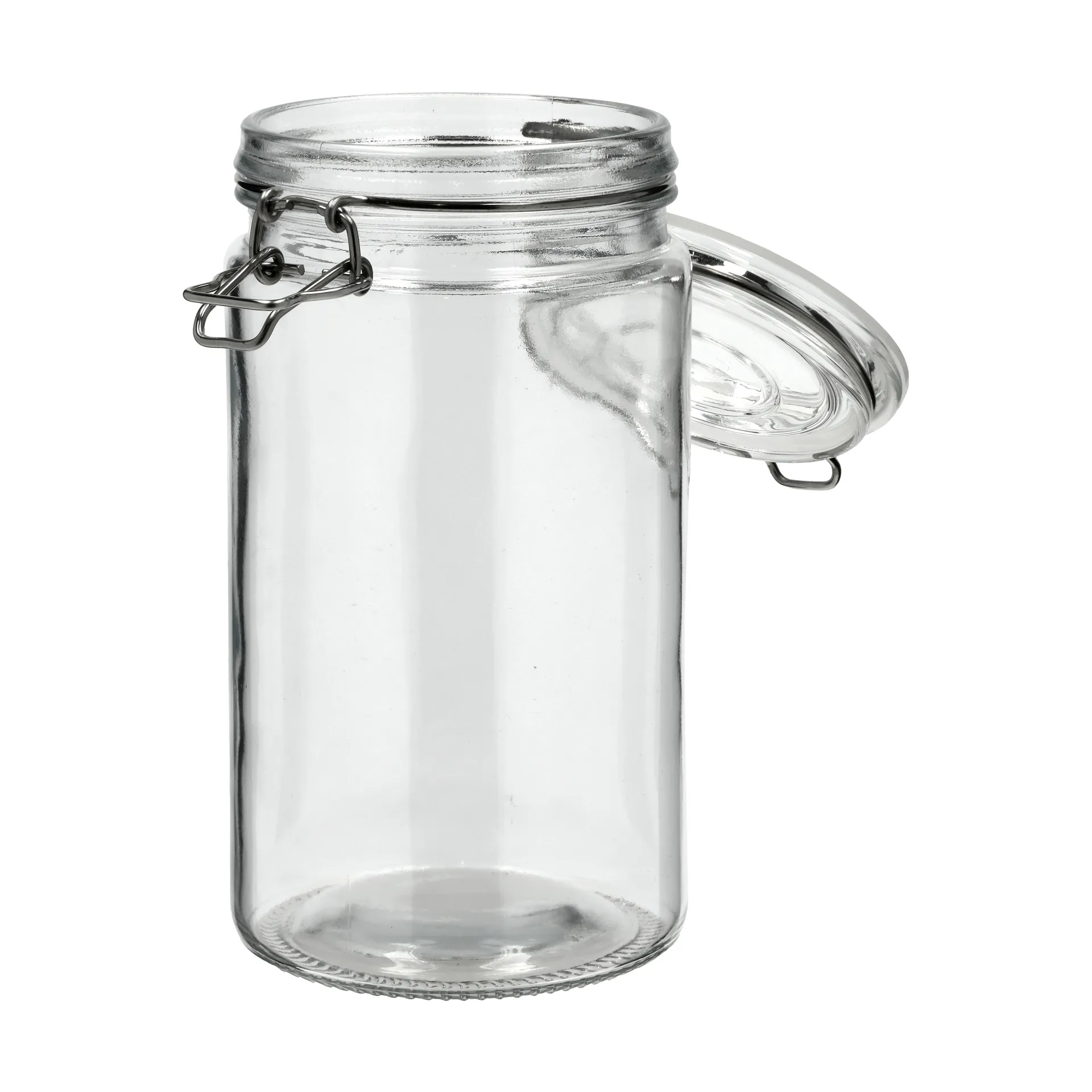Funktion Marmeladenglas mit Bügelverschluss, Transparent, 1 l Funktion