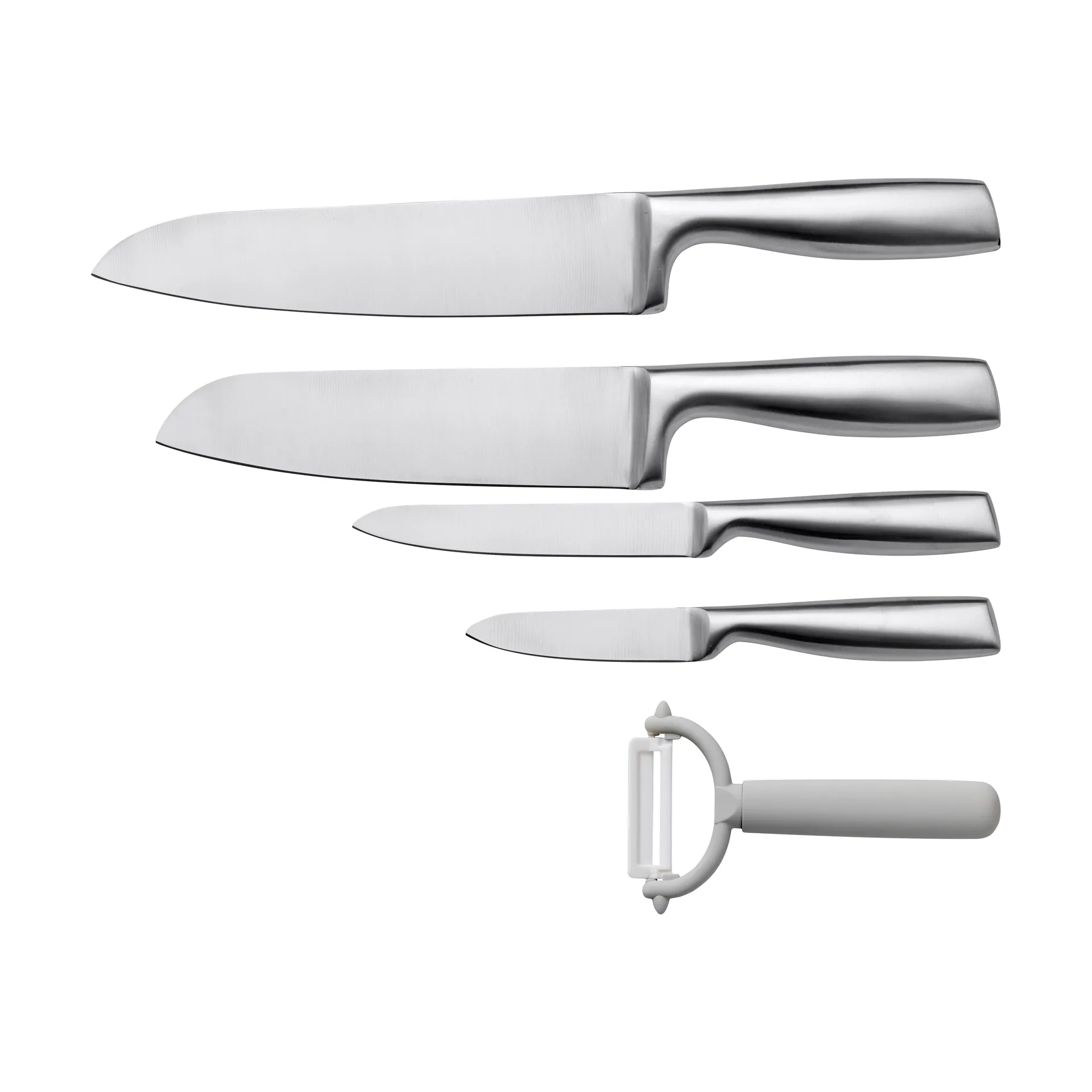 Funktion Messer-Set 5-teilig, Stahl Funktion