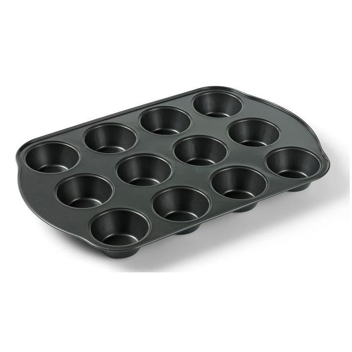 Funktion Muffinblech nonstick 12 Löcher - Schwarz - Funktion