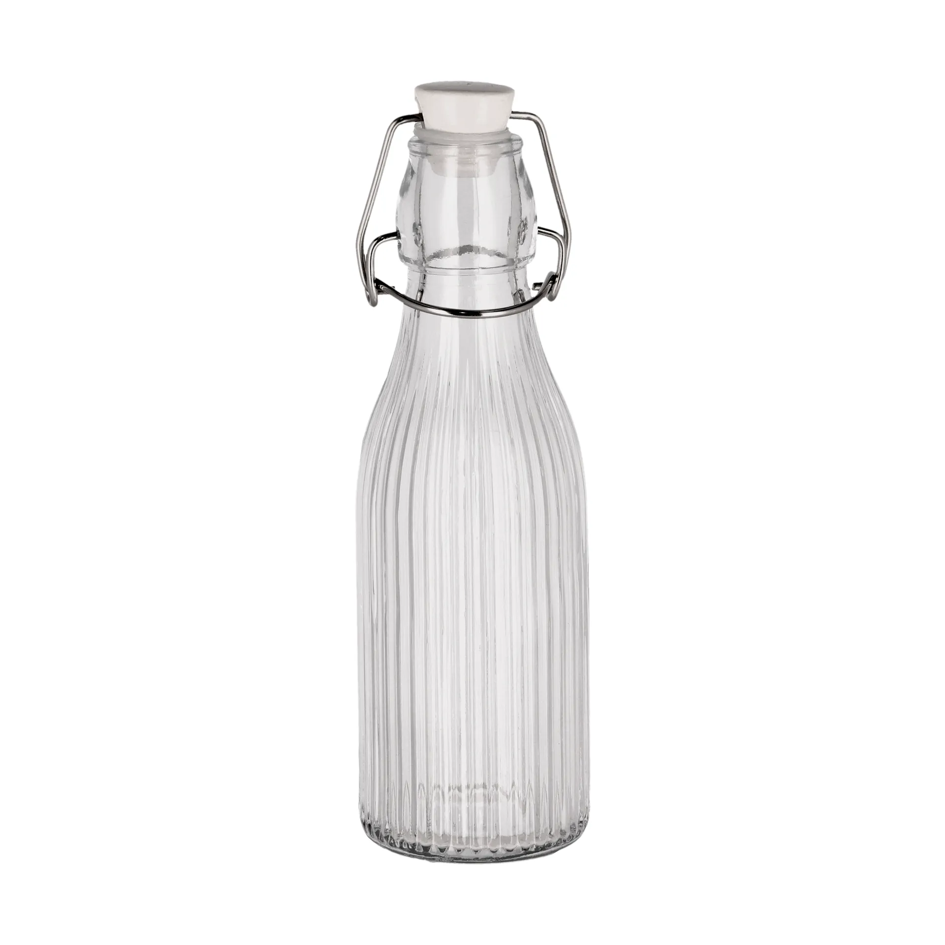 Funktion Wasserkaraffe mit Bügelverschluss, Klar, Soda-Lime-Glas, 0,25 l Funktion