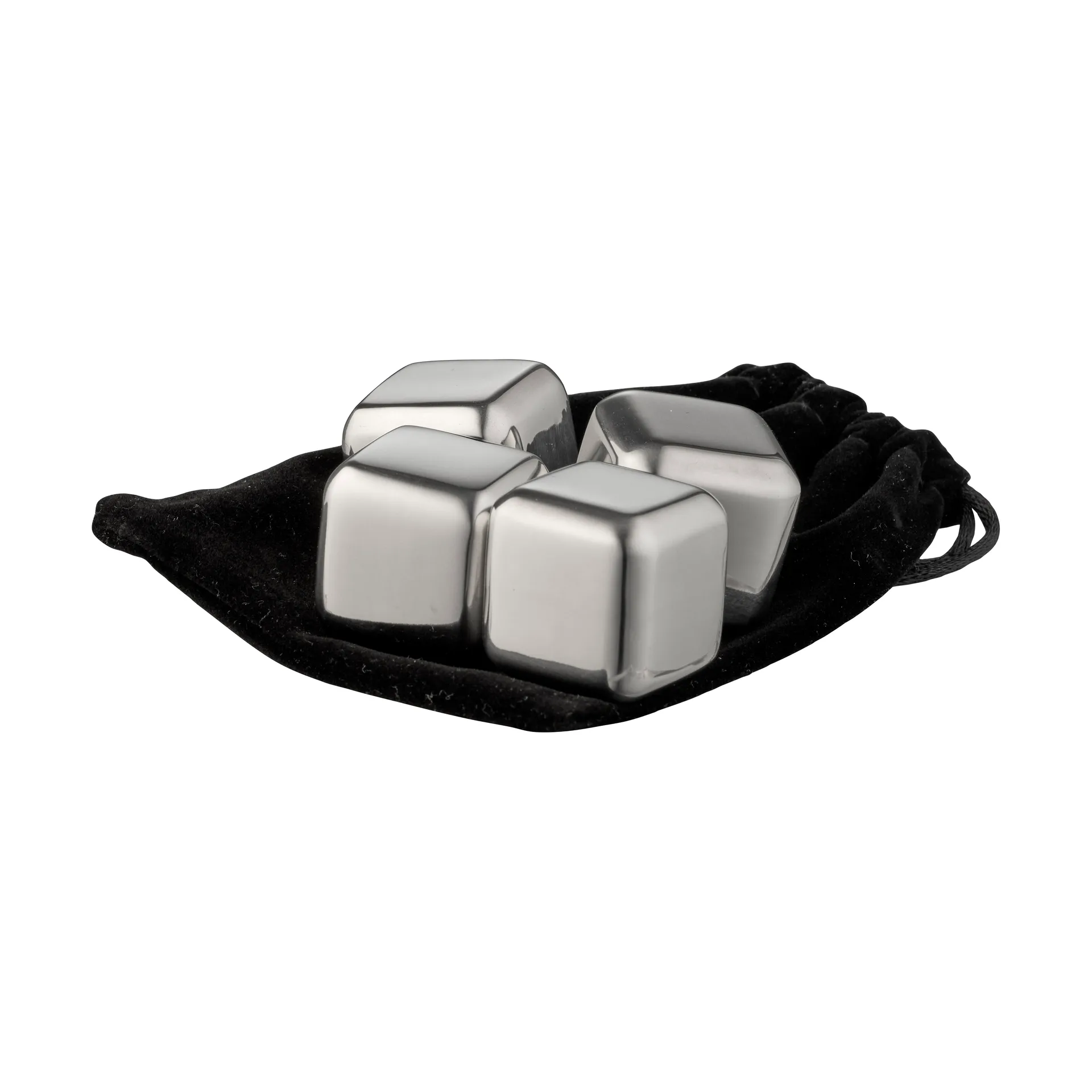 Funktion Whisky-Steine 4er-Pack, Edelstahl Funktion