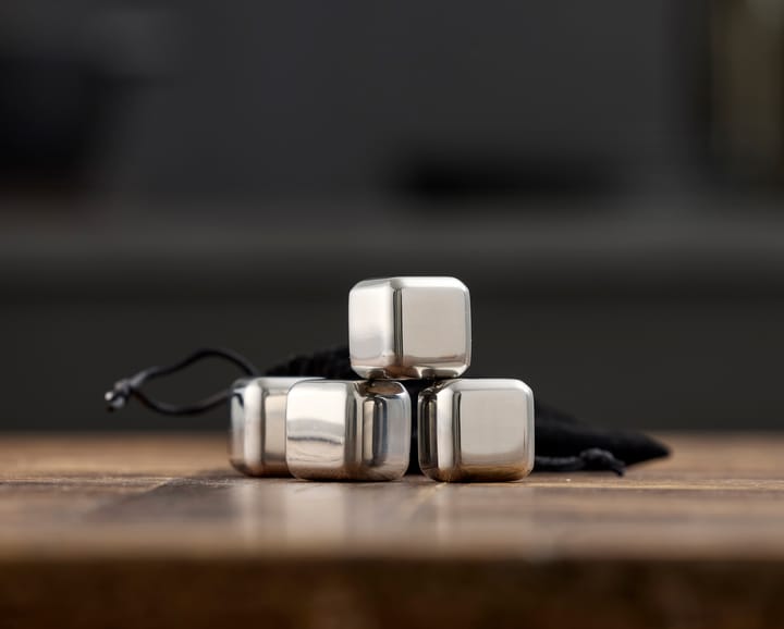 Funktion Whisky-Steine 4er-Pack, Edelstahl Funktion