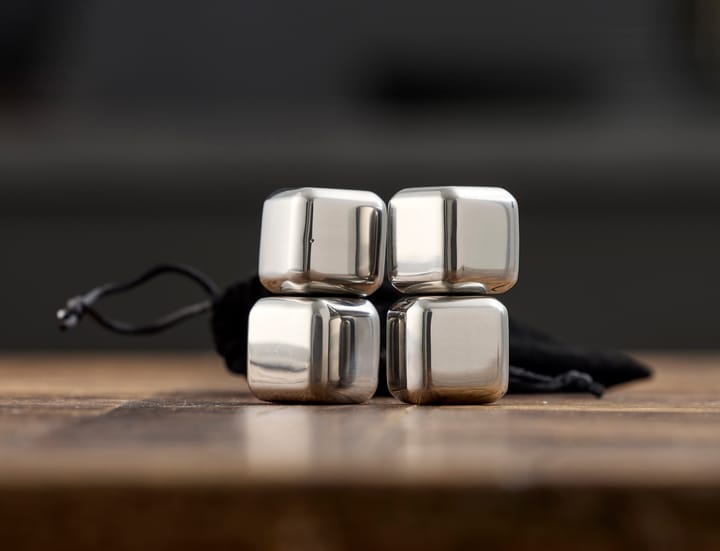 Funktion Whisky-Steine 4er-Pack, Edelstahl Funktion
