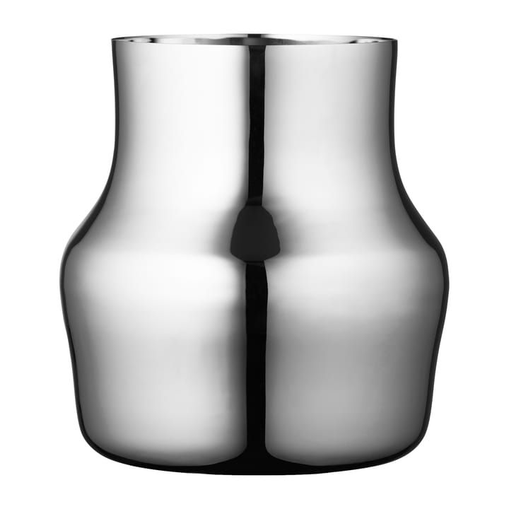Dorotea Vase 18 x 19,5cm, Stahl glänzend Gense