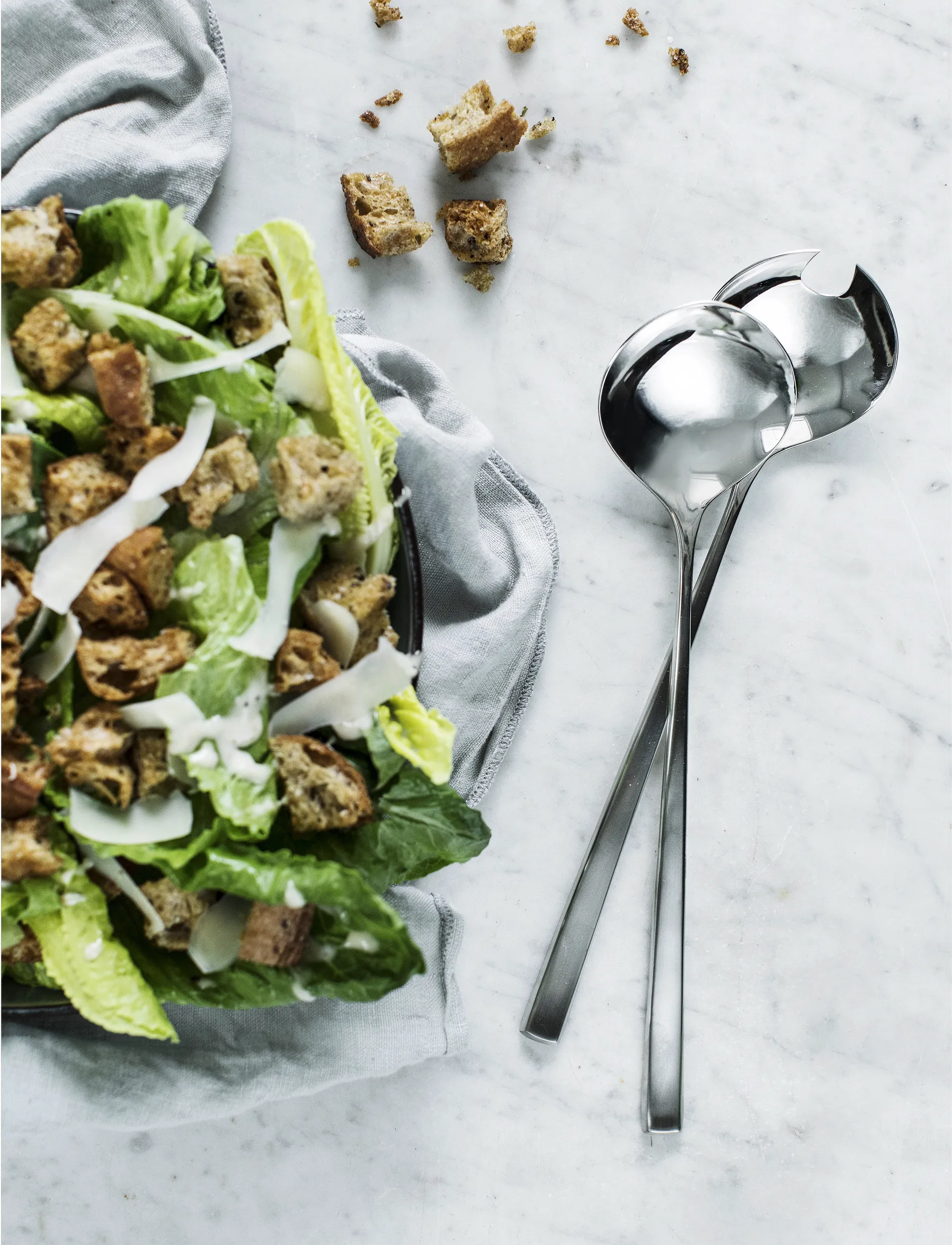 Fuga Salatbesteck, Edelstahl Gense