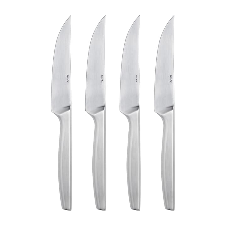 Norm Grillmesser 4er Pack - Edelstahl matt - Gense