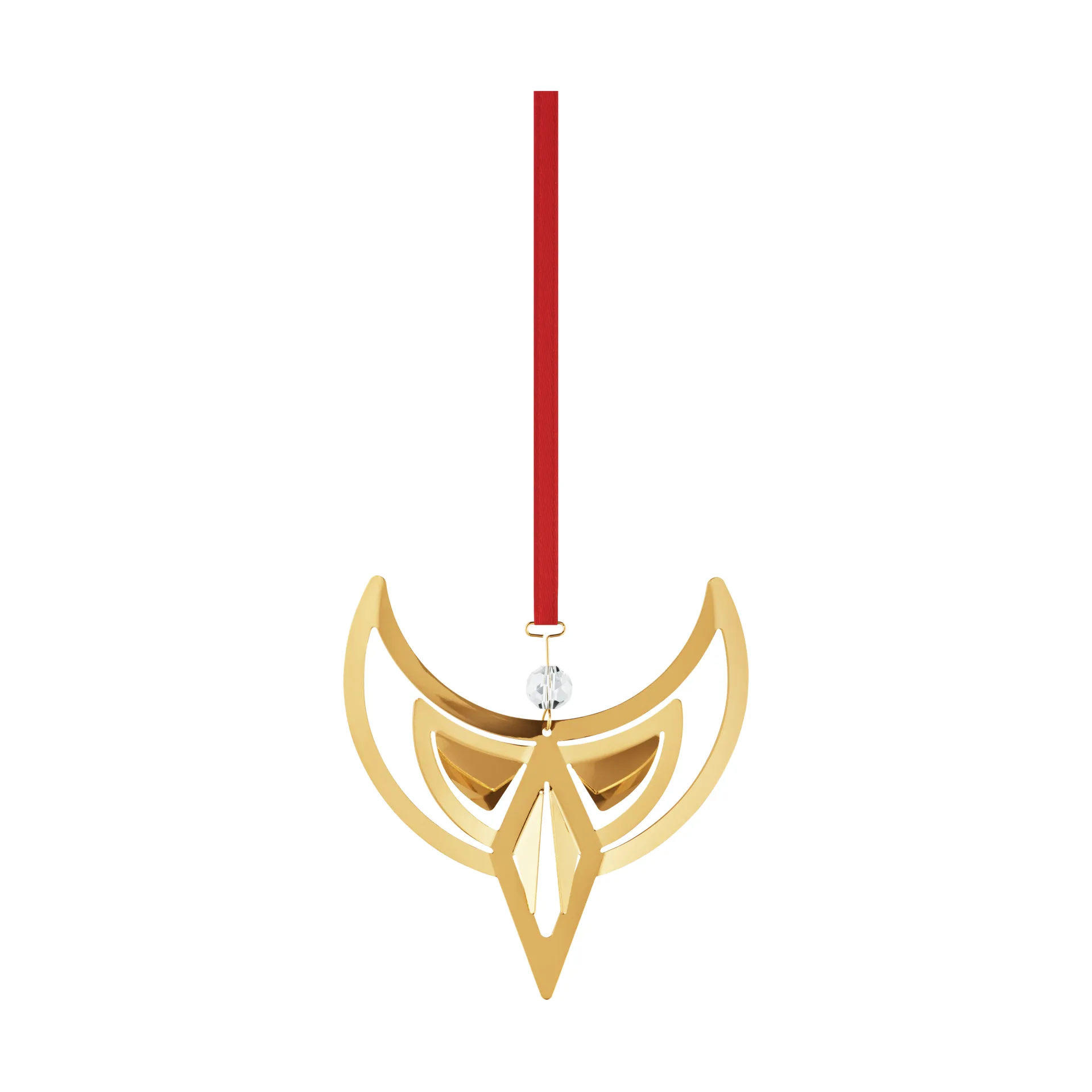 2024 Weihnachtsanhänger Engel , Vergoldet Georg Jensen