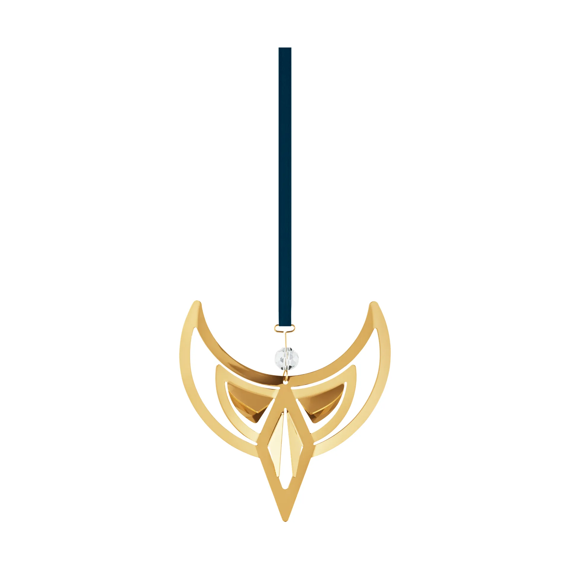 2024 Weihnachtsanhänger Engel , Vergoldet Georg Jensen