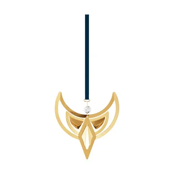 2024 Weihnachtsanhänger Engel  - Vergoldet - Georg Jensen