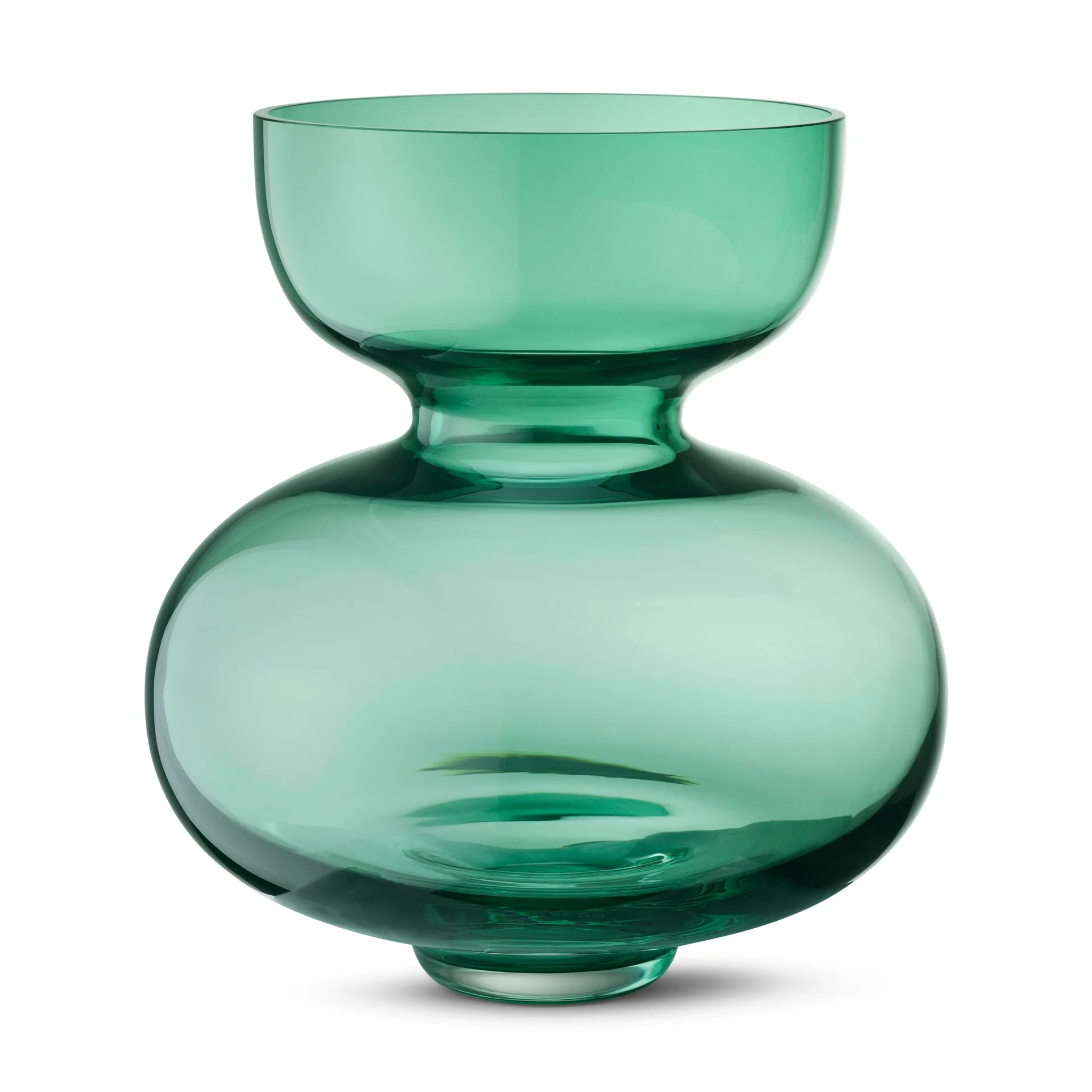 Alfredo Vase hellgrün, 25cm Georg Jensen
