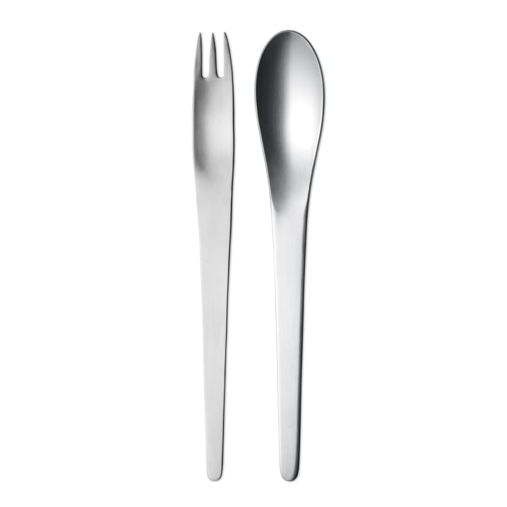 Arne Jacobsen Salatbesteck, 2 Teile Georg Jensen