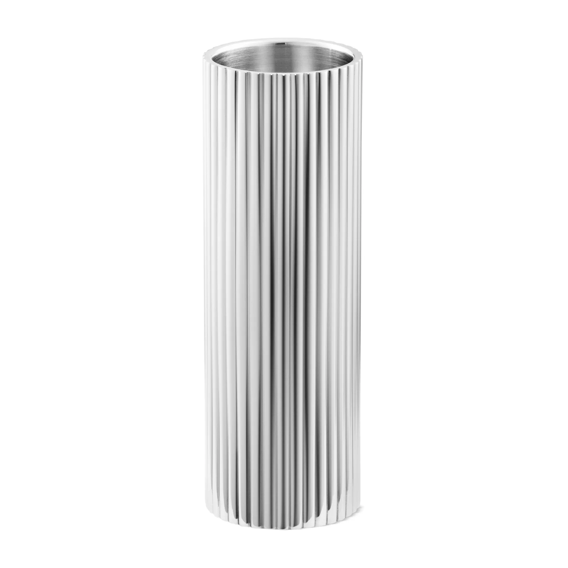 Bernadotte Kerzenhalter 14cm, Edelstahl Georg Jensen