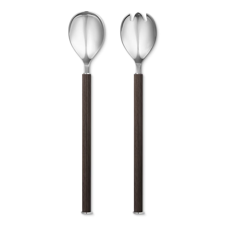 Bernadotte Salatbesteck Holzgriff - 2 Teile - Georg Jensen