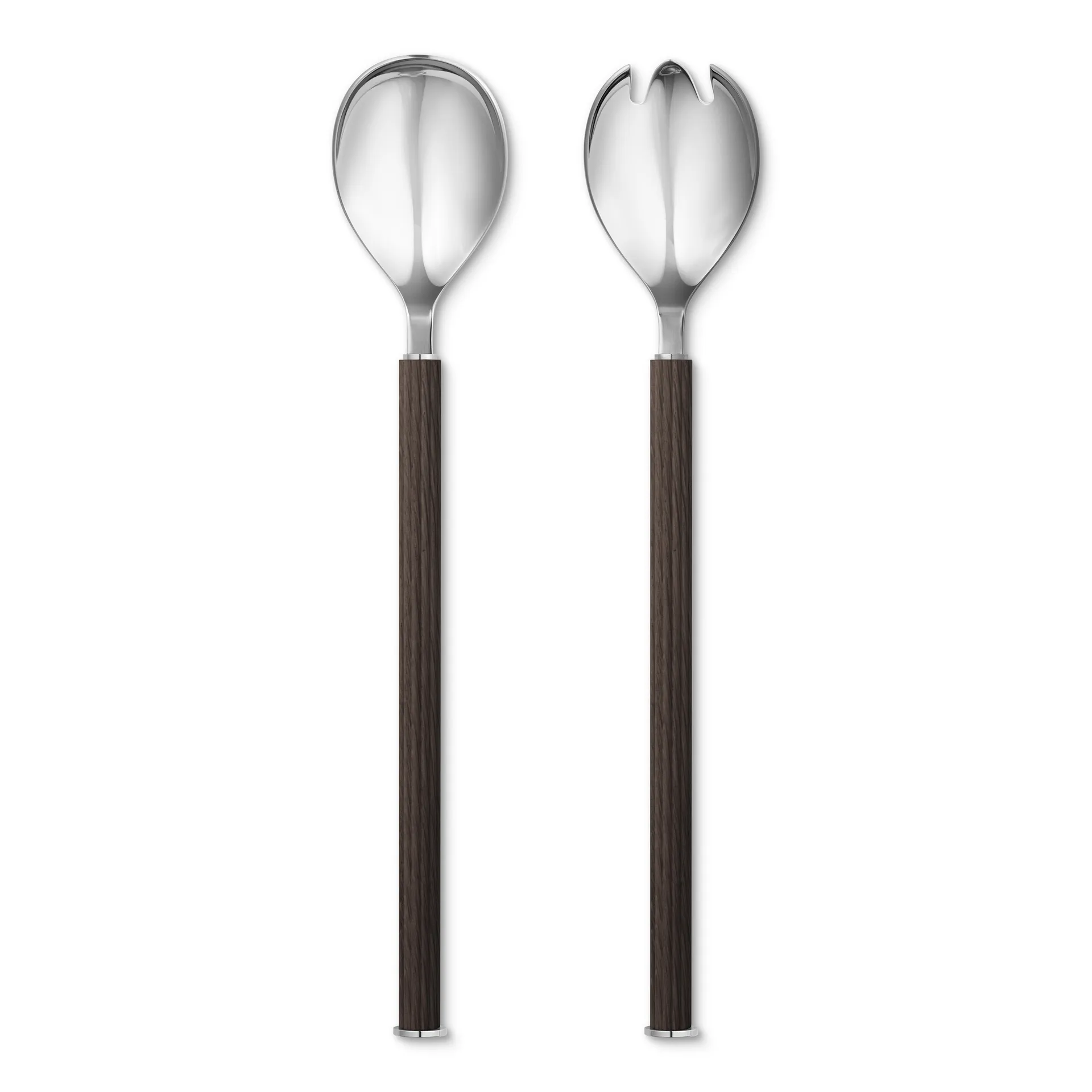 Bernadotte Salatbesteck Holzgriff, 2-teilig Georg Jensen