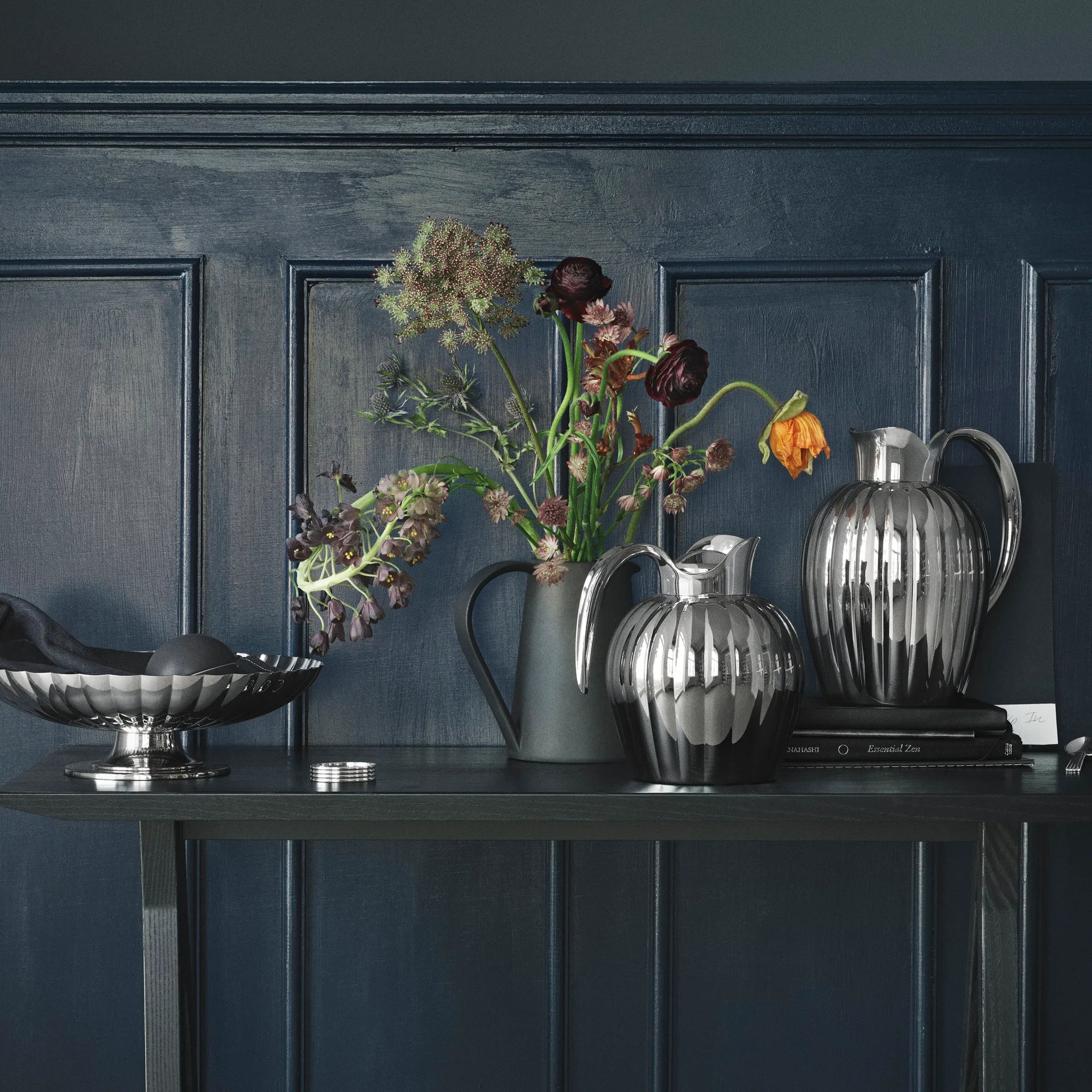 Bernadotte Sockelschale, Ø 28cm Georg Jensen