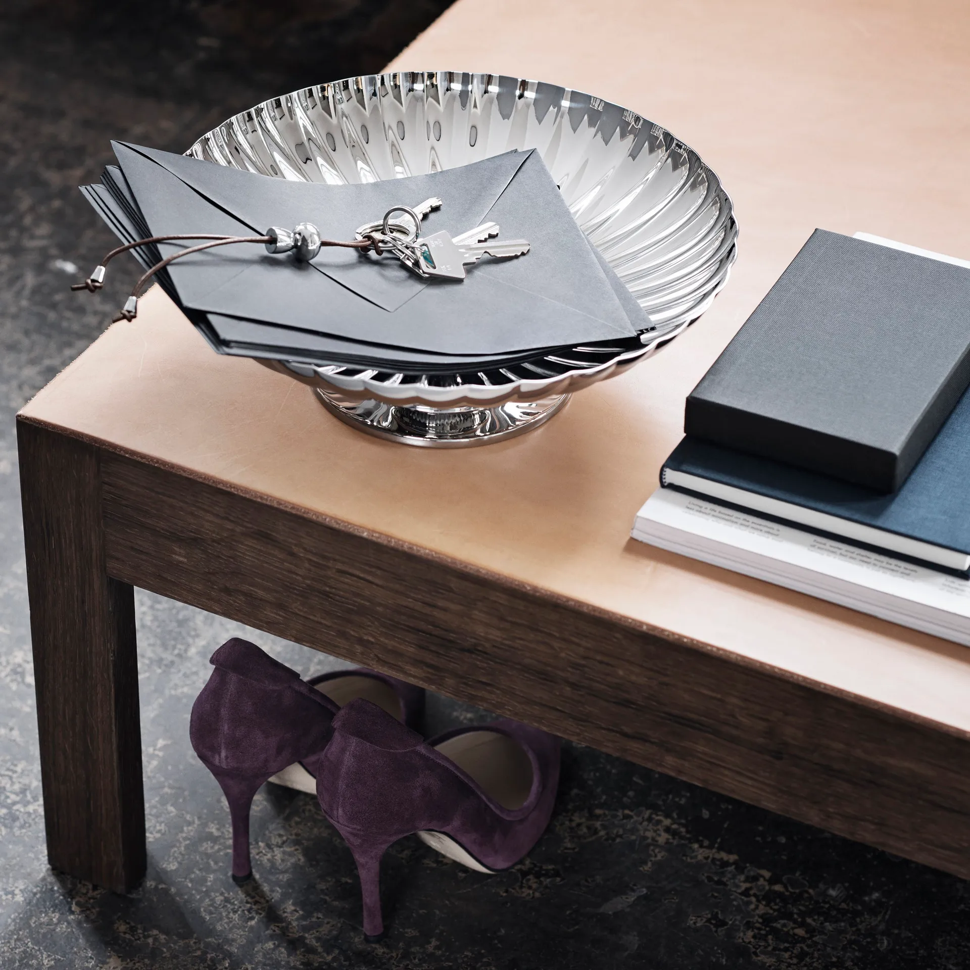 Bernadotte Sockelschale, Ø 28cm Georg Jensen