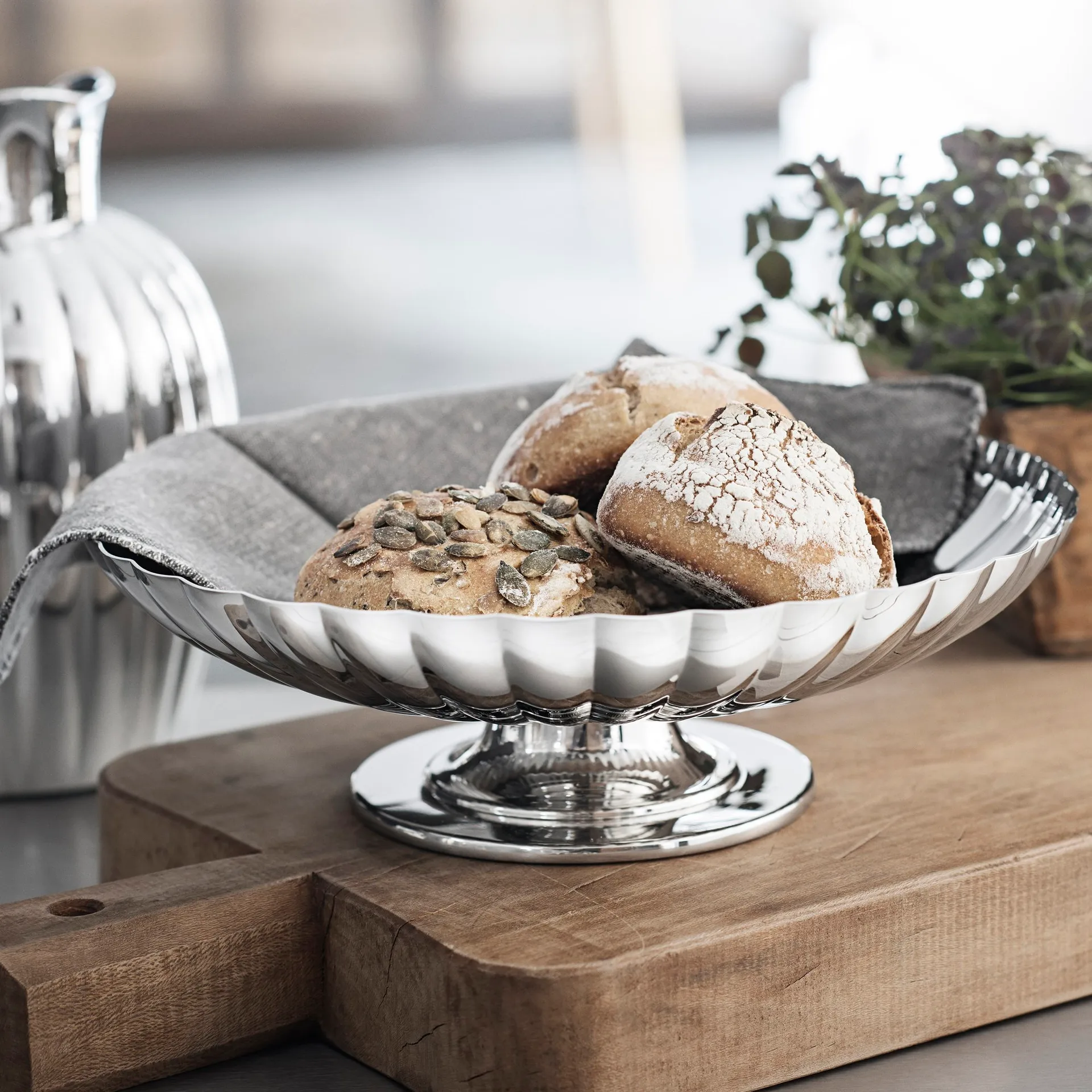 Bernadotte Sockelschale, Ø 28cm Georg Jensen