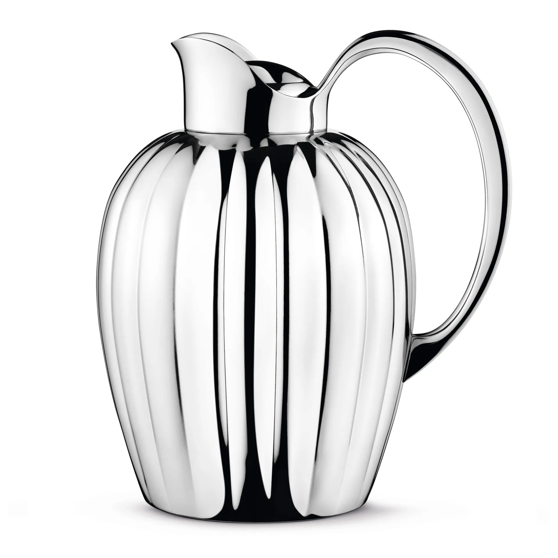Bernadotte Thermoskanne pushlock, 1 l Georg Jensen