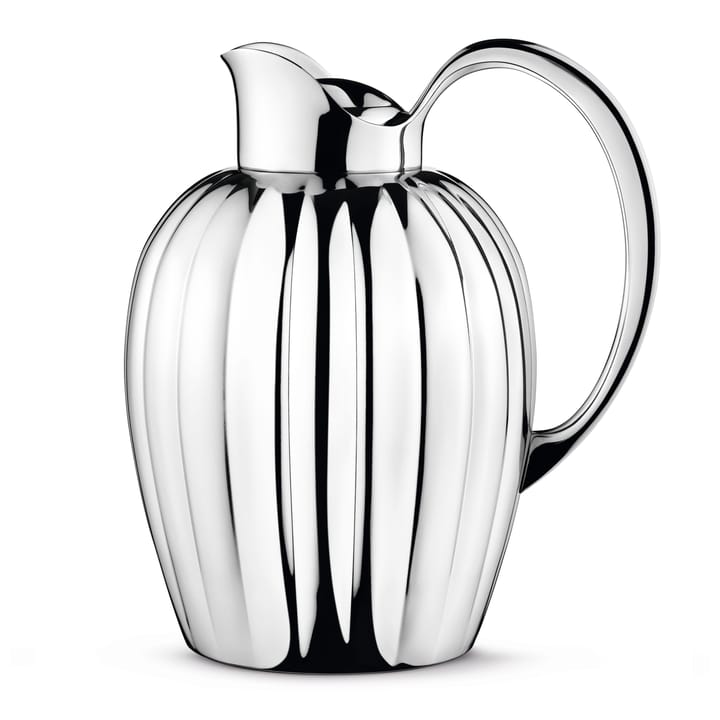 Bernadotte Thermoskanne pushlock - 1 l - Georg Jensen