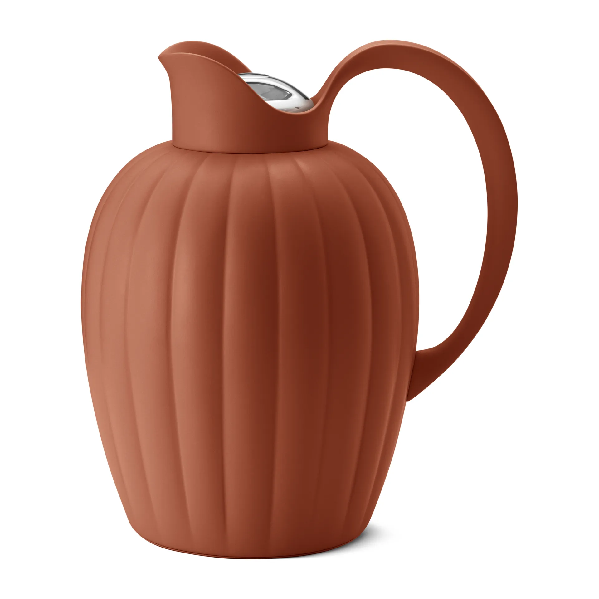 Bernadotte Thermoskanne Terrakotta, 1l Georg Jensen