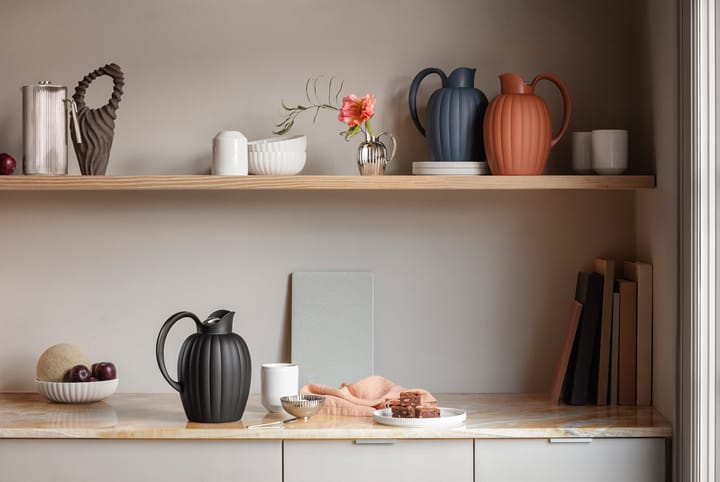 Bernadotte Thermoskanne Terrakotta, 1l Georg Jensen