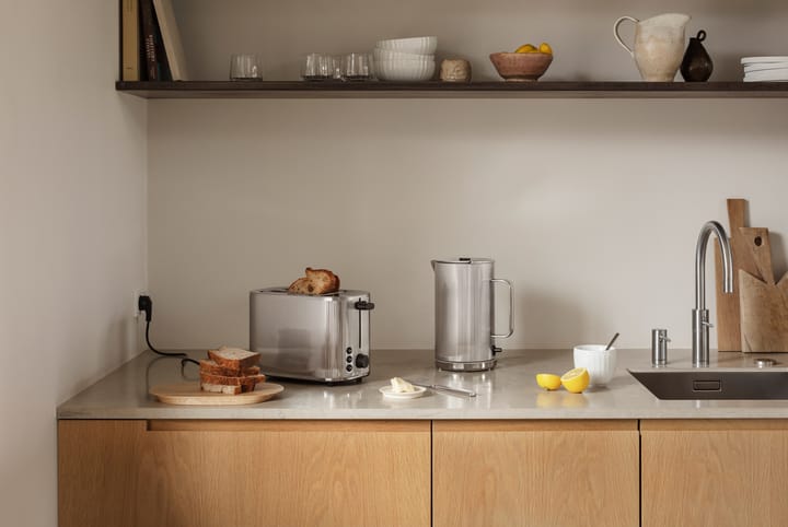 Bernadotte Toaster, Edelstahl Georg Jensen