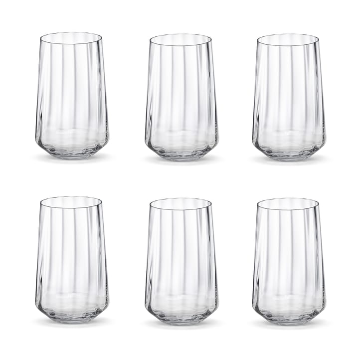 Bernadotte Wasserglas hoch 38cl 6er Pack, Kristallin Georg Jensen