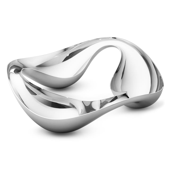 Cobra Triple Schale, Edelstahl Georg Jensen