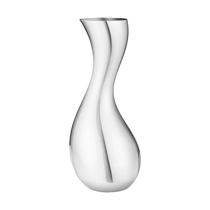 Cobra Vase - Edelstahl, Large - Georg Jensen