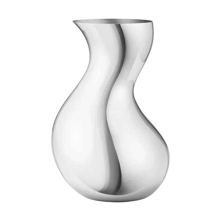Cobra Vase - Edelstahl, Medium - Georg Jensen
