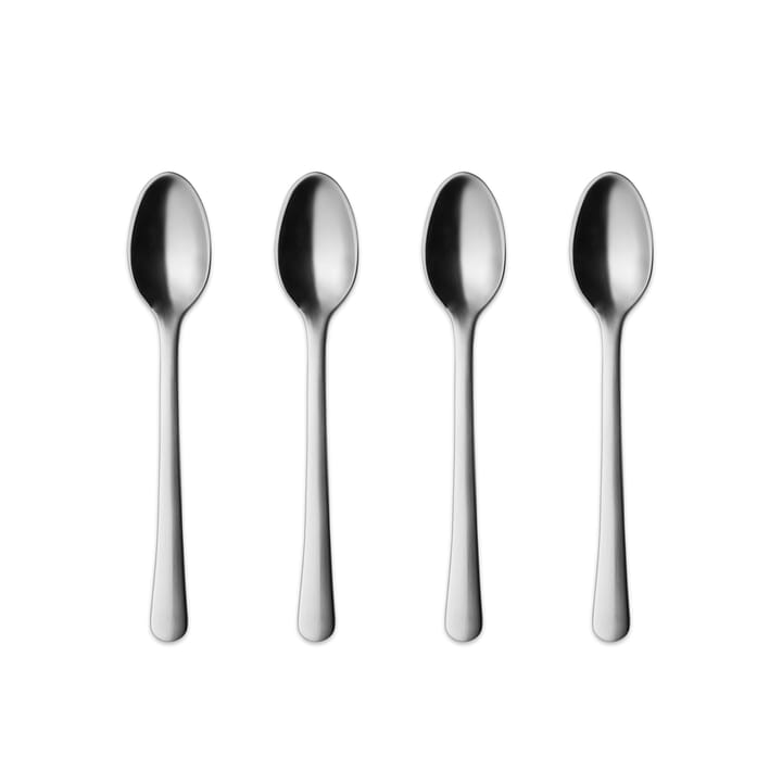 Copenhagen matt Tee-und Kaffeelöffel, 4er Pack Georg Jensen