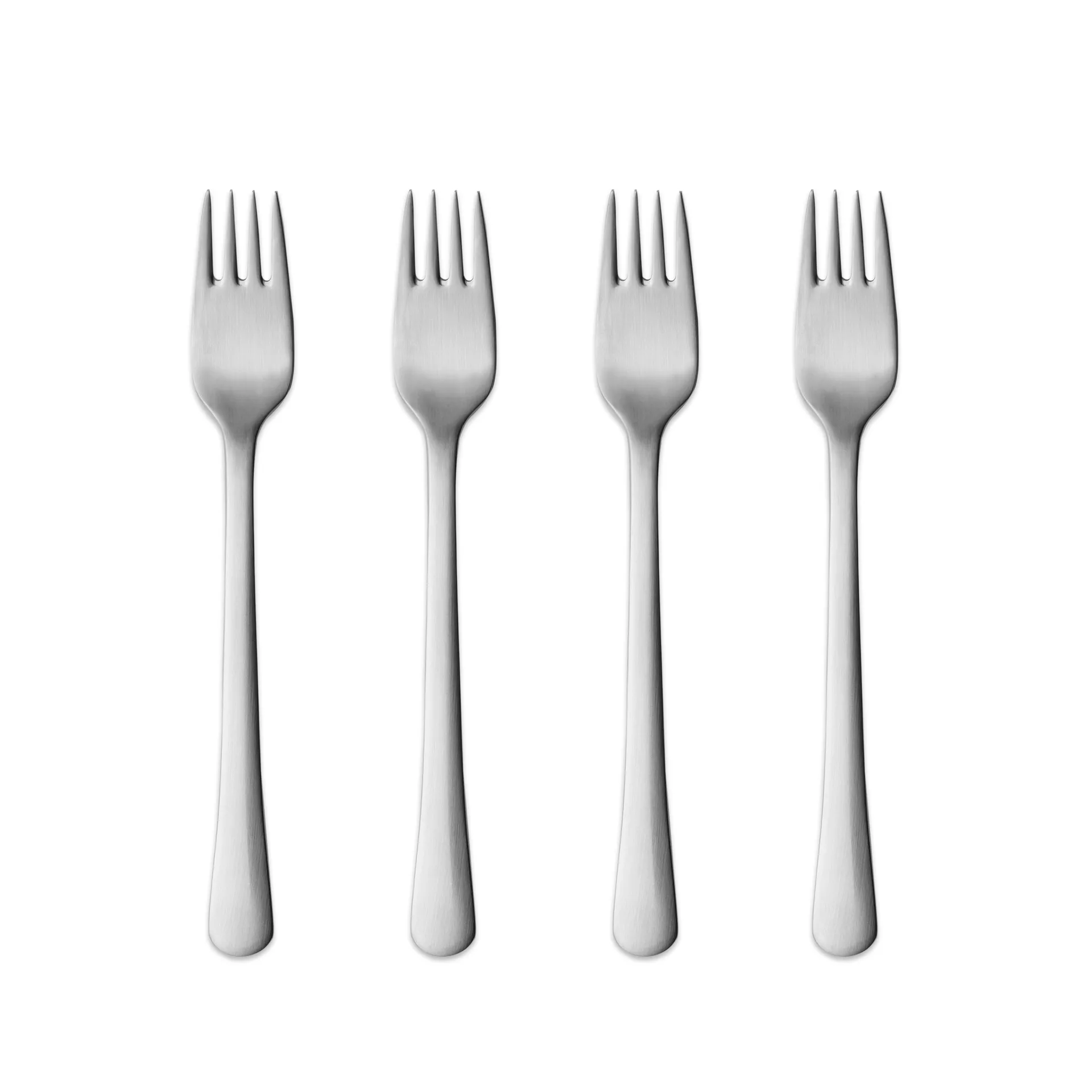 Copenhagen matt Tortengabel, 4er Pack Georg Jensen