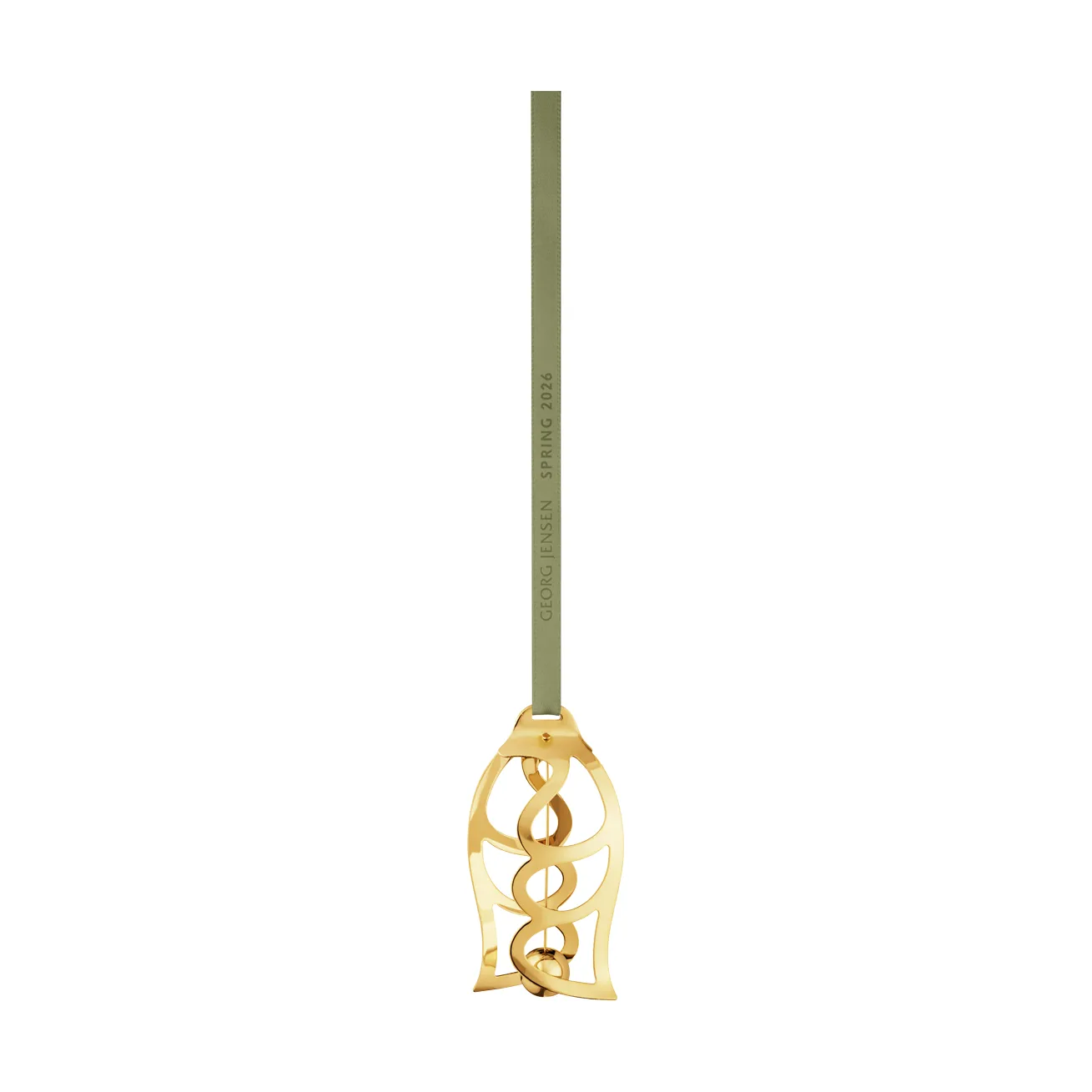 Georg Jensen Osteranhänger, Tulpe, 18 K vergoldet, 2026 Georg Jensen
