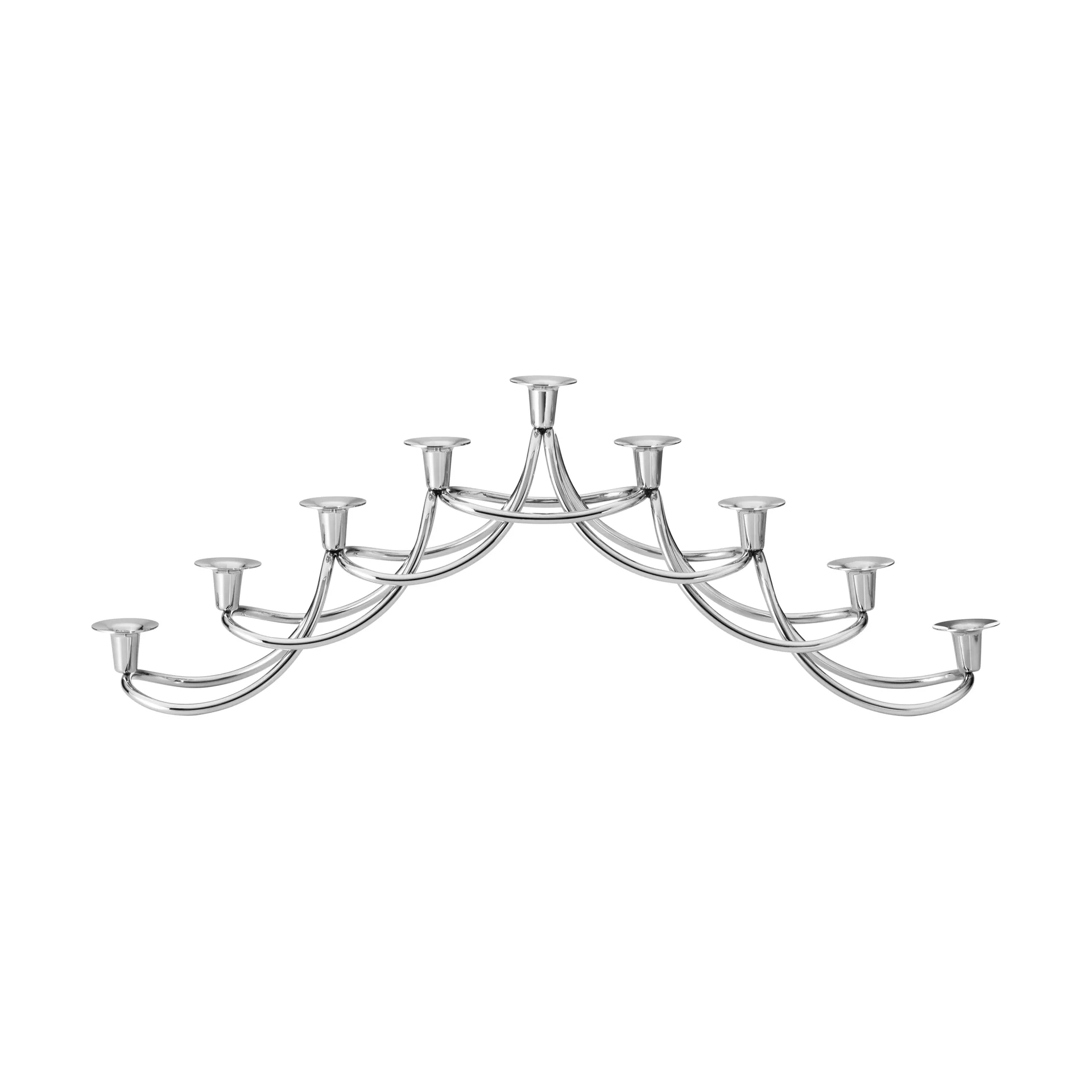 Harmony Menora Kerzenhalter, Edelstahl Georg Jensen
