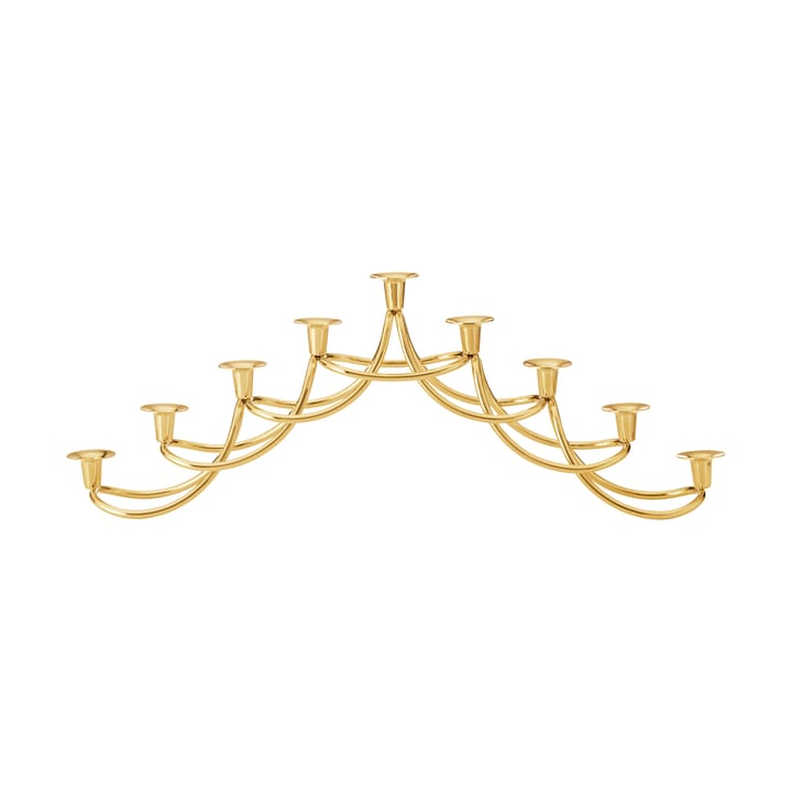 Harmony Menora Kerzenhalter - Goldplattierter Edelstahl - Georg Jensen