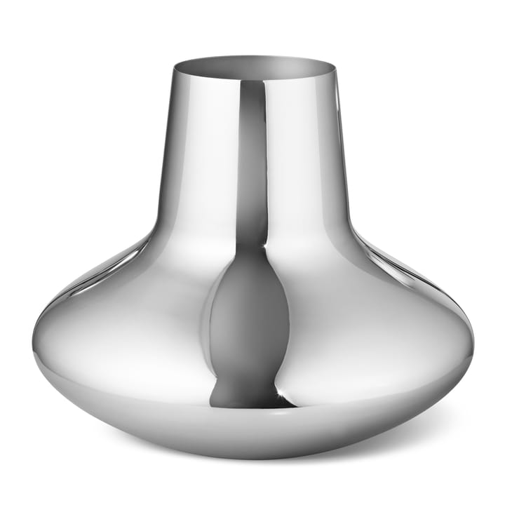 Henning Koppel Vase Edelstahl, Groß, 22,2cm Georg Jensen