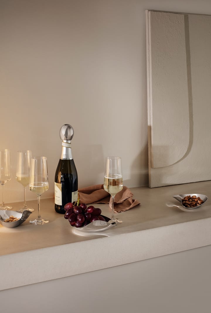 Indulgence Champagnerverschluss, Edelstahl Georg Jensen