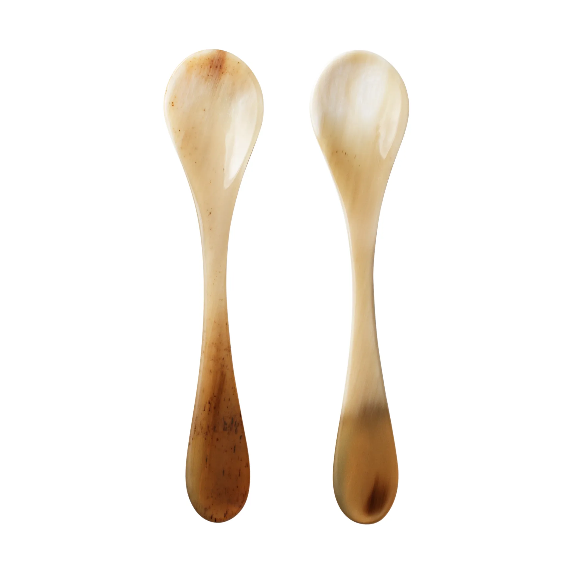 Indulgence Kaviarlöffel 2er-Pack, Horn Georg Jensen